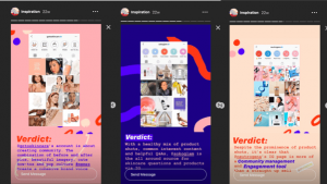 Как изменить цвет фона в истории Instagram